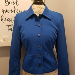 Harve Benard Ladies Royal Blue Blazer Size 8